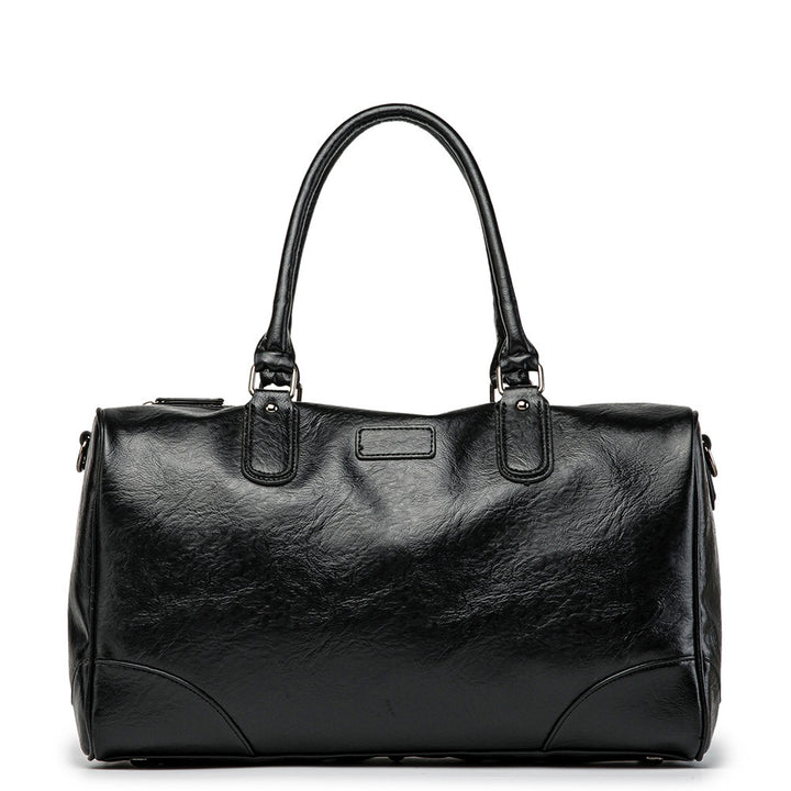 Stylish Travel Bag Made of High-Quality Synthetic Leather Bowlift