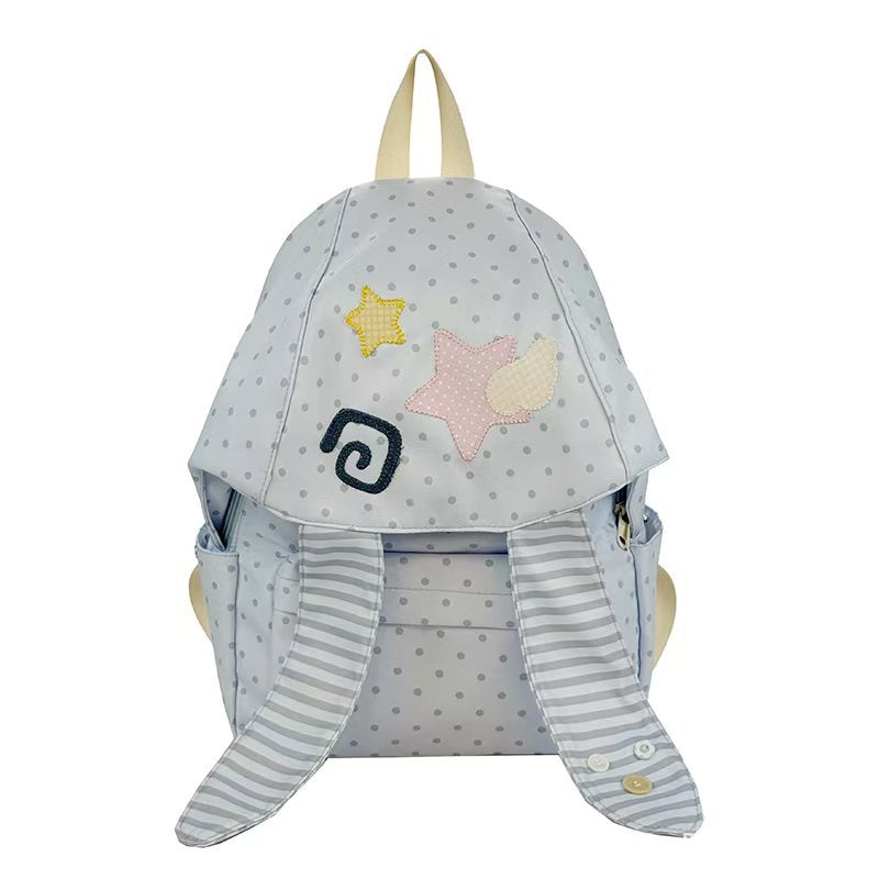 Rabbit Ear Plush Backpack Bowlift
