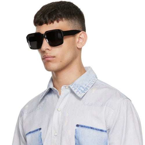 Women's Geometric Sunglasses with Wide Frame Bowlift
