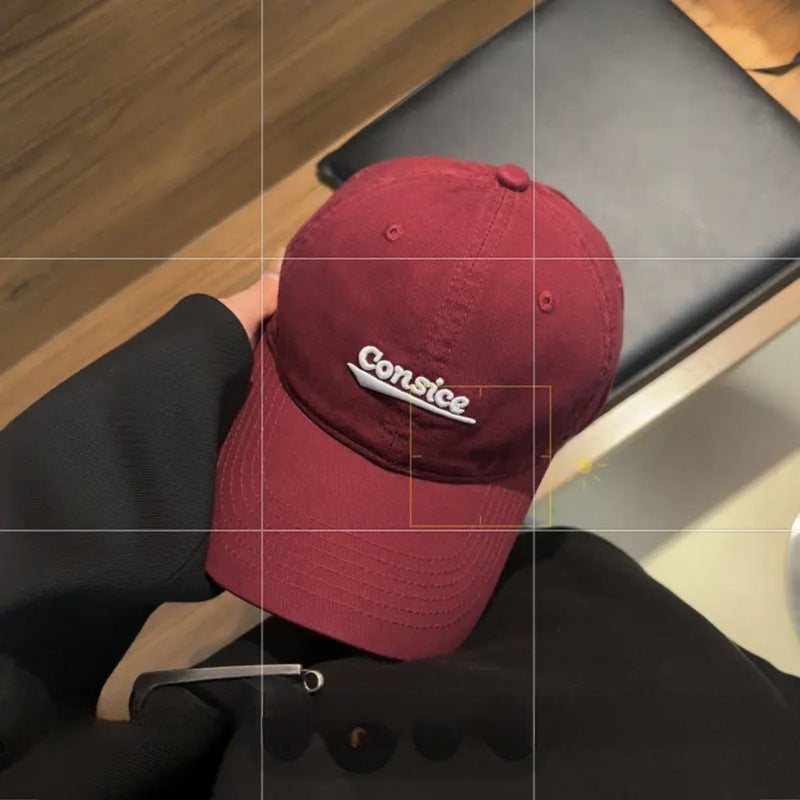 Women's Classic Embroidered Adjustable Cap Bowlift