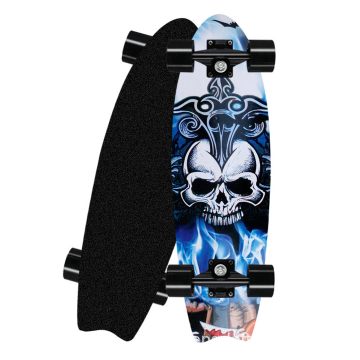 Surf-Inspired Mini Cruiser Skateboard Bowlift