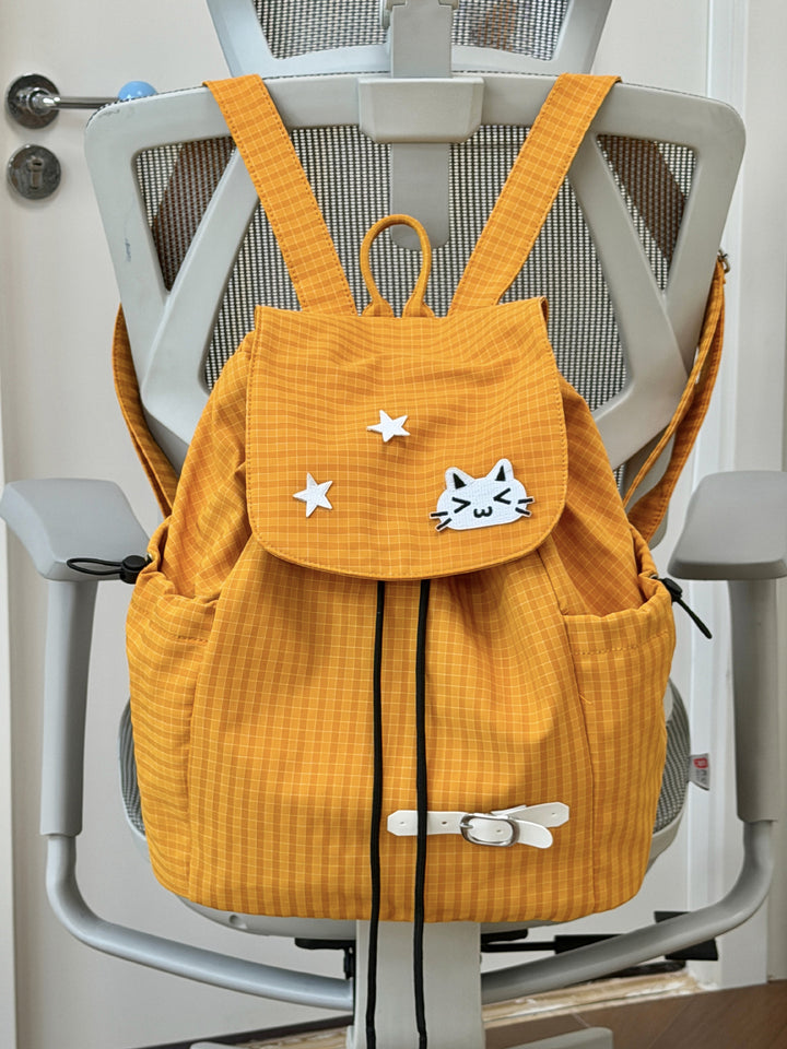 Casual Drawstring Backpack Bowlift