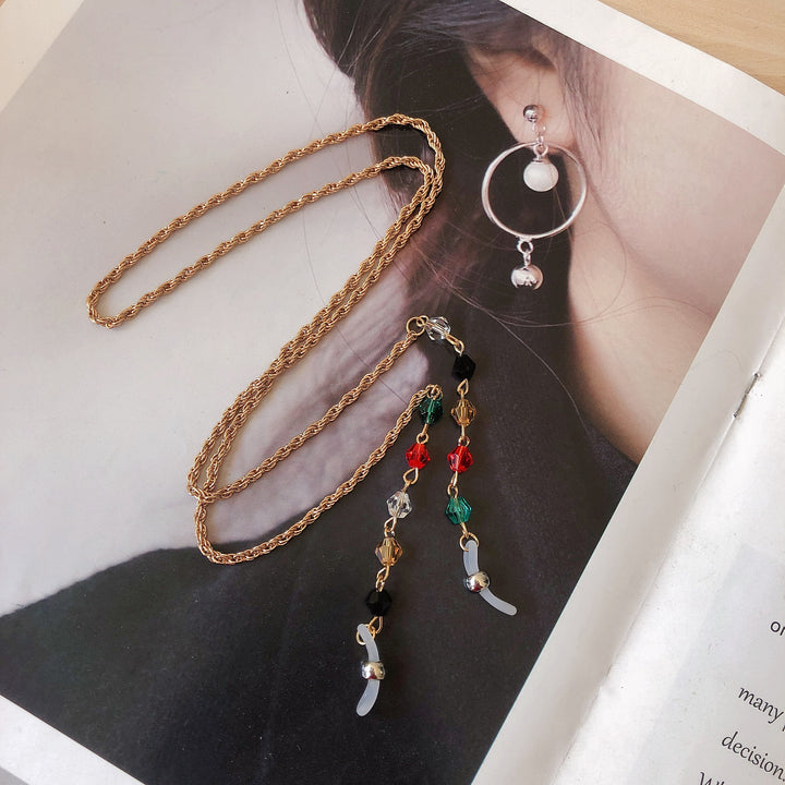 Artistic Beaded Eyewear Chain Bowlift 1786692235