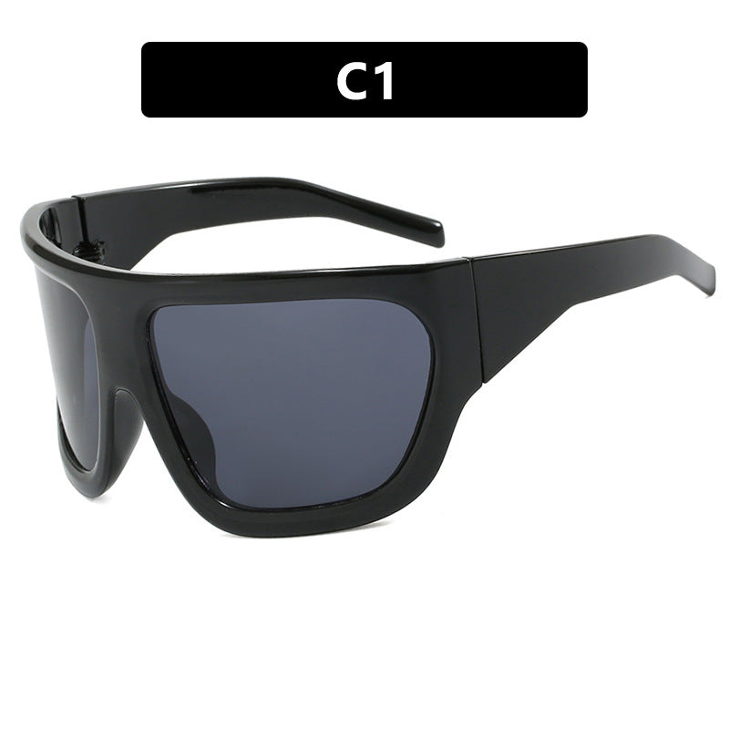 Women's sporty oversized sunglasses Bowlift