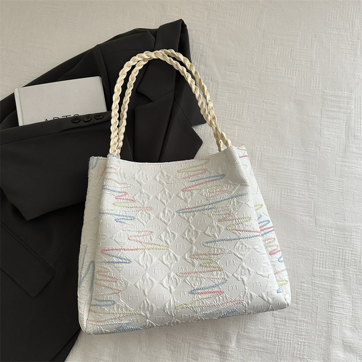 Quilted Decorative Shoulder Bag Bowlift