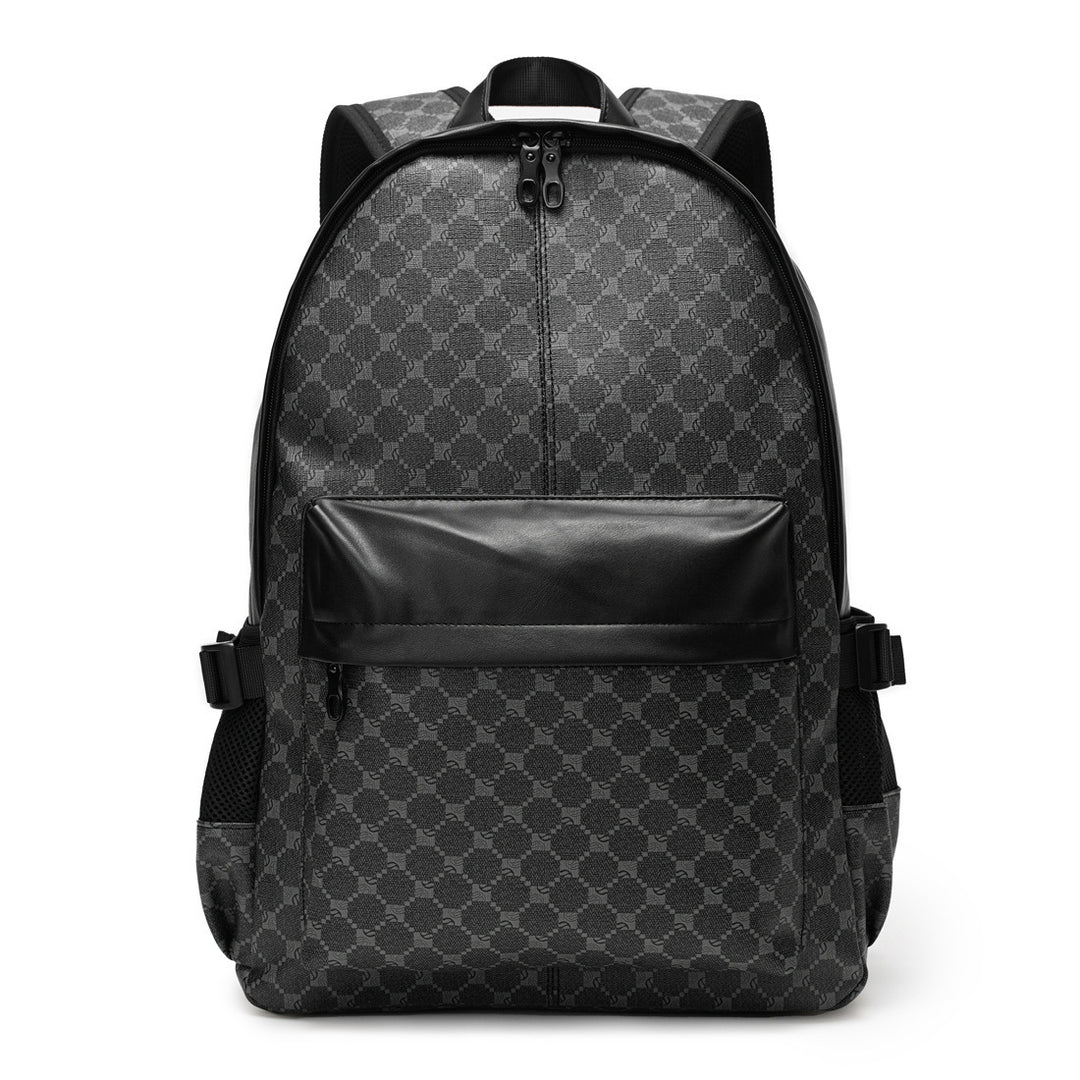Fashionable city backpack with stylish pattern and durable outer material Bowlift