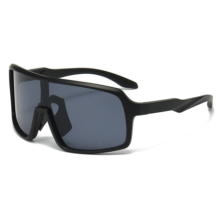 Ladies fashionable sunglasses in a futuristic design with large lenses Bowlift
