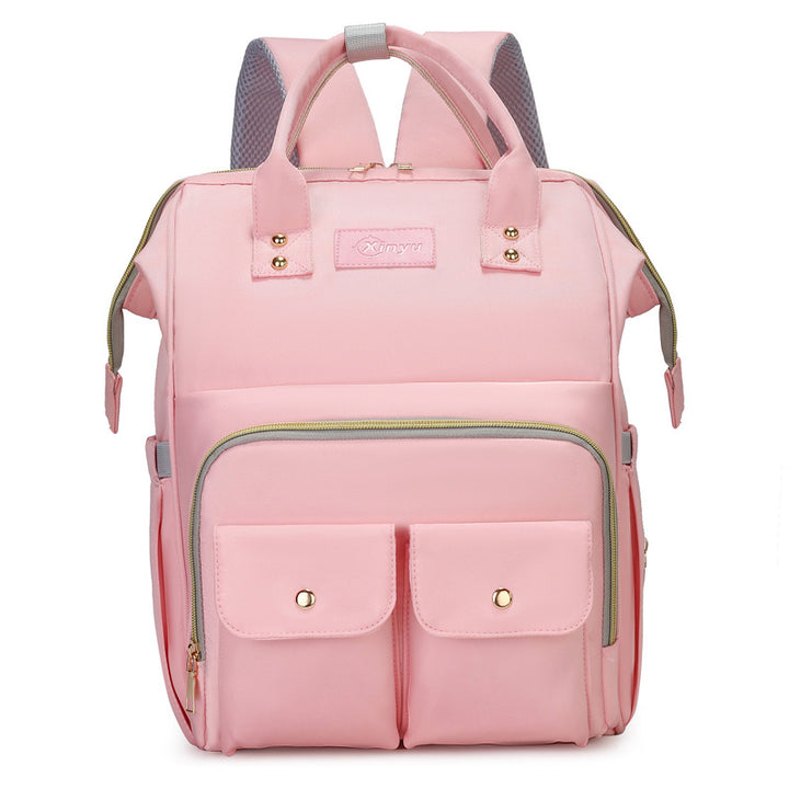 Stylish Multi-Pocket Diaper Backpack Bowlift