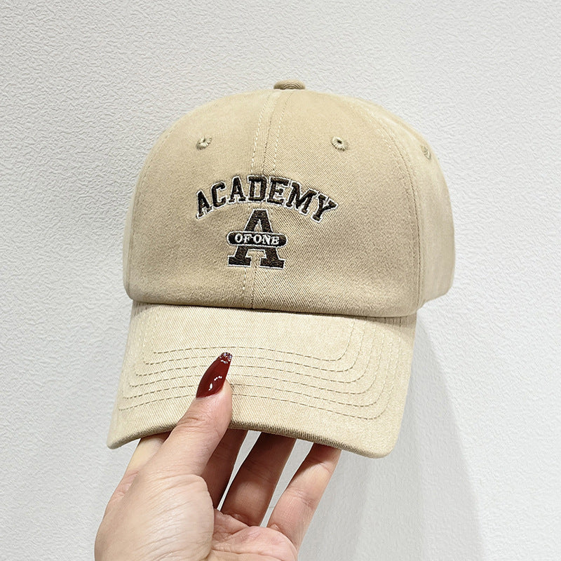Women's Casual Embroidered Baseball Hat Bowlift