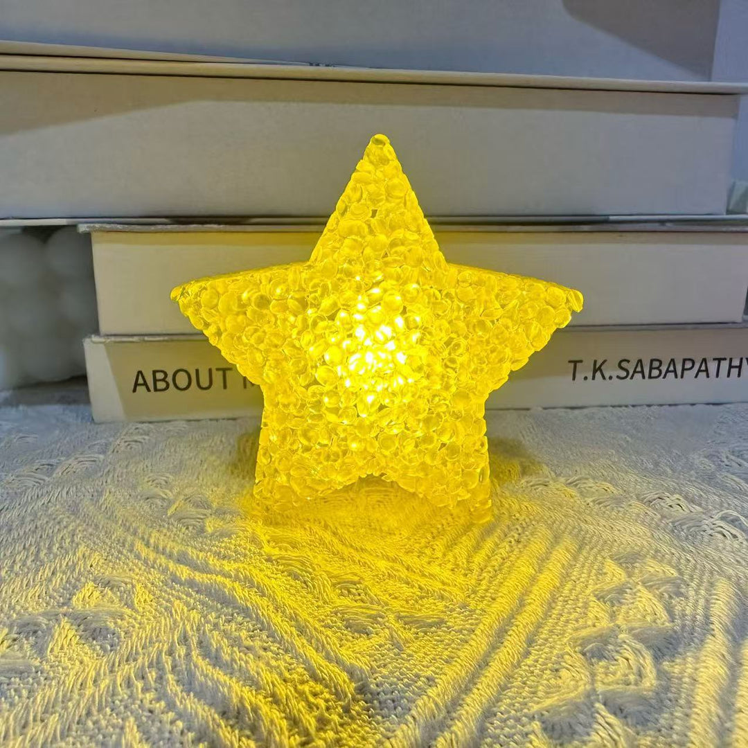 LED Frosted Acrylic Star Ambient Night Lamp Bowlift