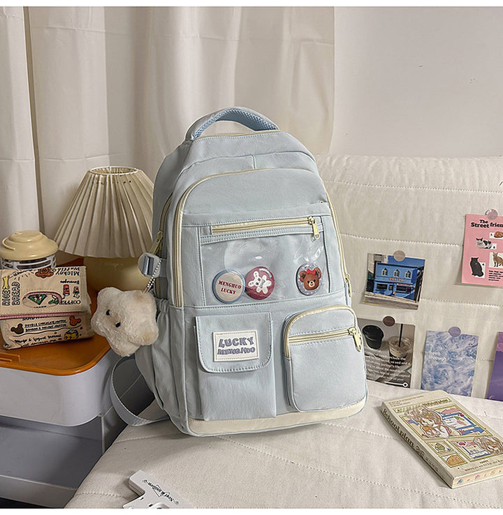Stylish Utility School Backpack Bowlift