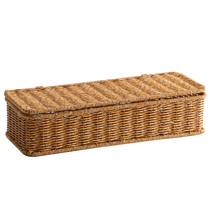 Unisex Rectangular Storage Basket with Removable Fabric Insert Bowlift
