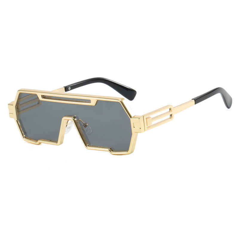 Women's futuristic sunglasses in striking hexagon design Bowlift