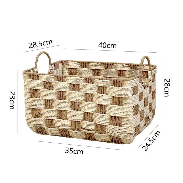 Natural Fiber Storage Basket Bowlift