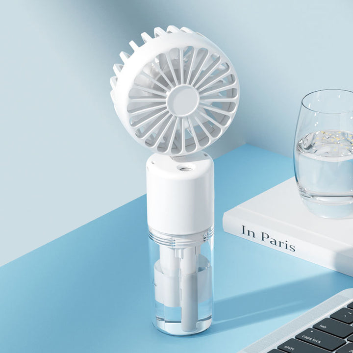 Ladies portable mini fan with water spray Bowlift