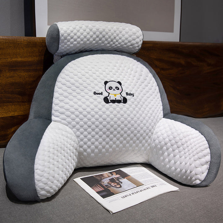 Ergonomic sleep and back support pillow Bowlift