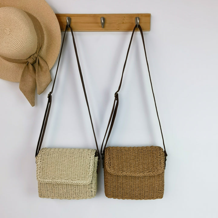 Stylish Rattan Shoulder Bag Bowlift