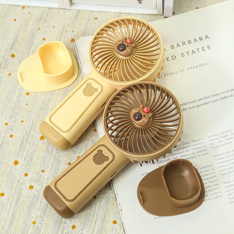 Women Portable Spray and Mini Fan Bowlift