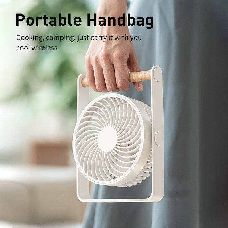 Unisex Portable Battery-Operated Desktop Fan Bowlift