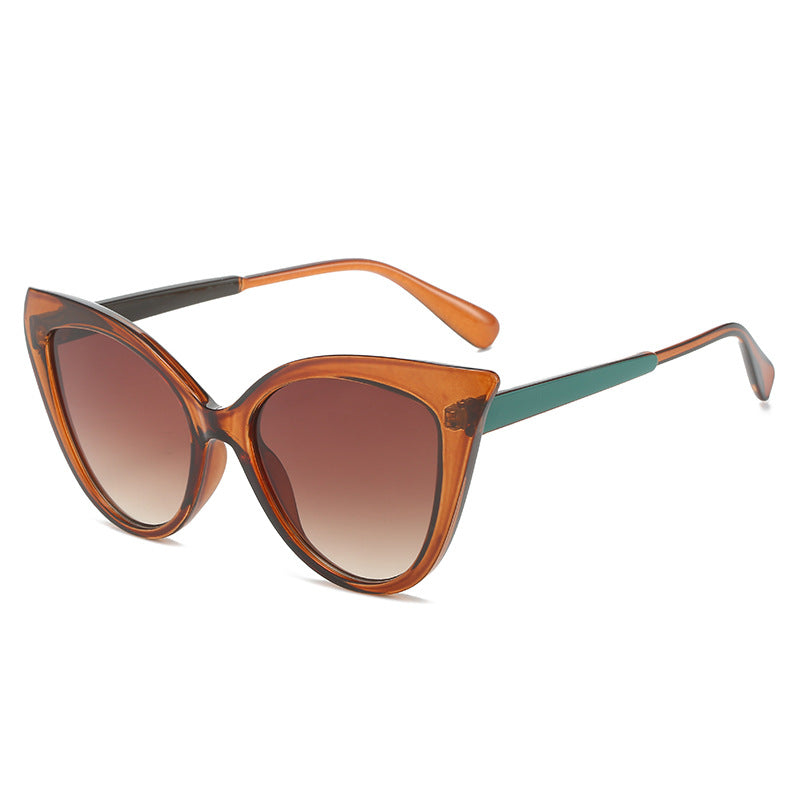 Women's Cat-Eye Sunglasses with Stylish Frame and UV Protection Bowlift