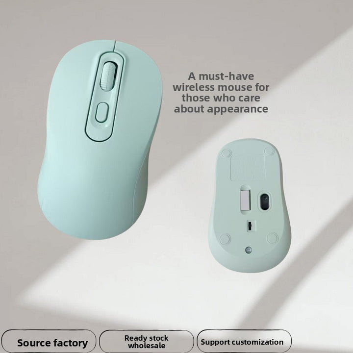 Ergonomic Wireless Mouse with Precision Scroll Mechanism Bowlift