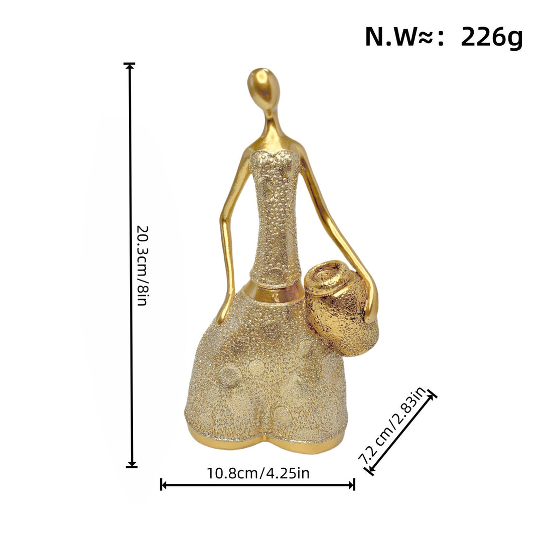 Elegant Dancing Figure Bowlift