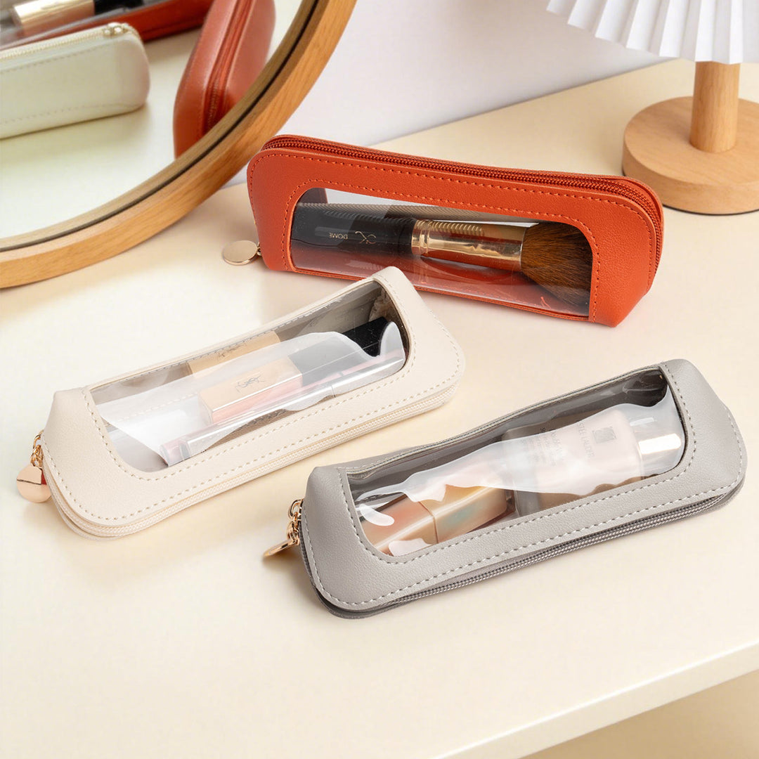 Multi-Functional Clear Window Pencil Case Bowlift
