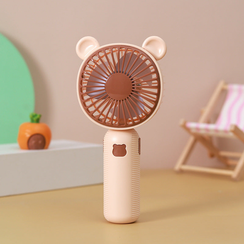 Women’s portable hand-held fan in cute bear design Bowlift