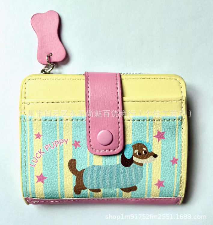 Cute Dog-Themed Coin Purse Bowlift