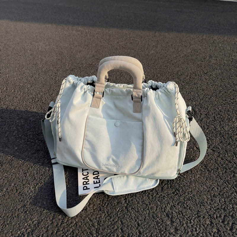 Multi-Functional Travel Duffel Bag with Adjustable Strap Bowlift