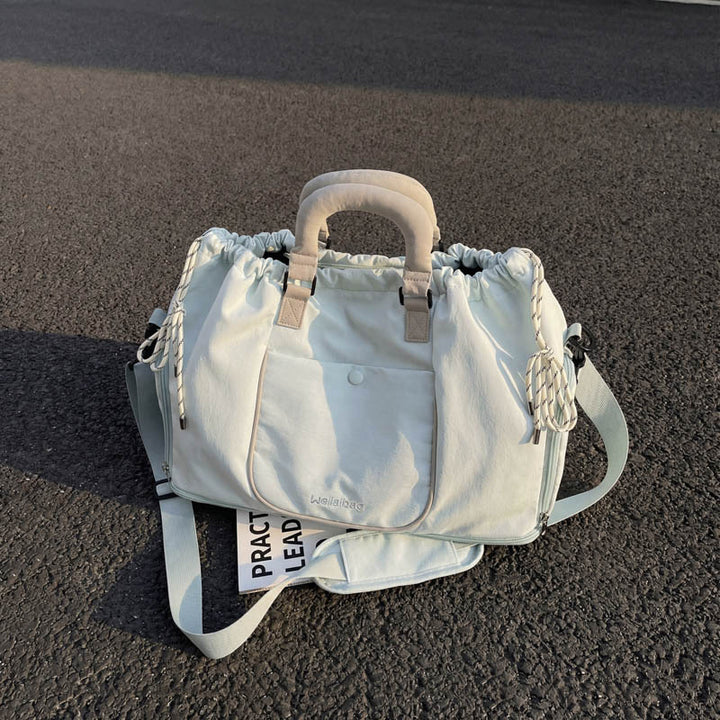 Multi-Functional Travel Duffel Bag with Adjustable Strap Bowlift