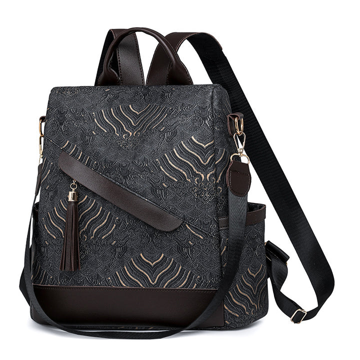 Elegant Quilted Backpack Bowlift