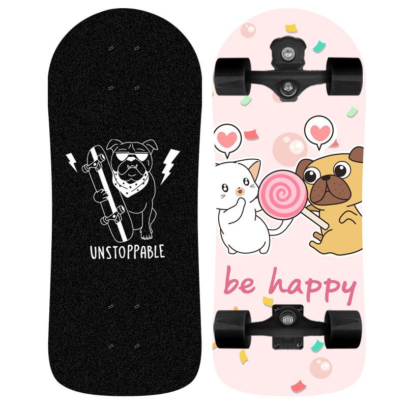 Unicorn-Themed Graphic Skateboard Bowlift