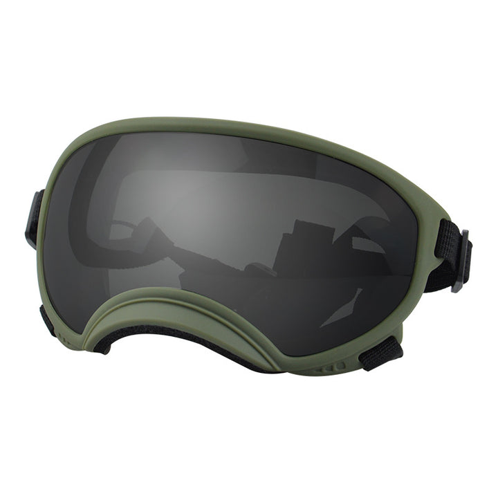 High-performance polarized snow and ski goggles with anti-fog airflow system Bowlift