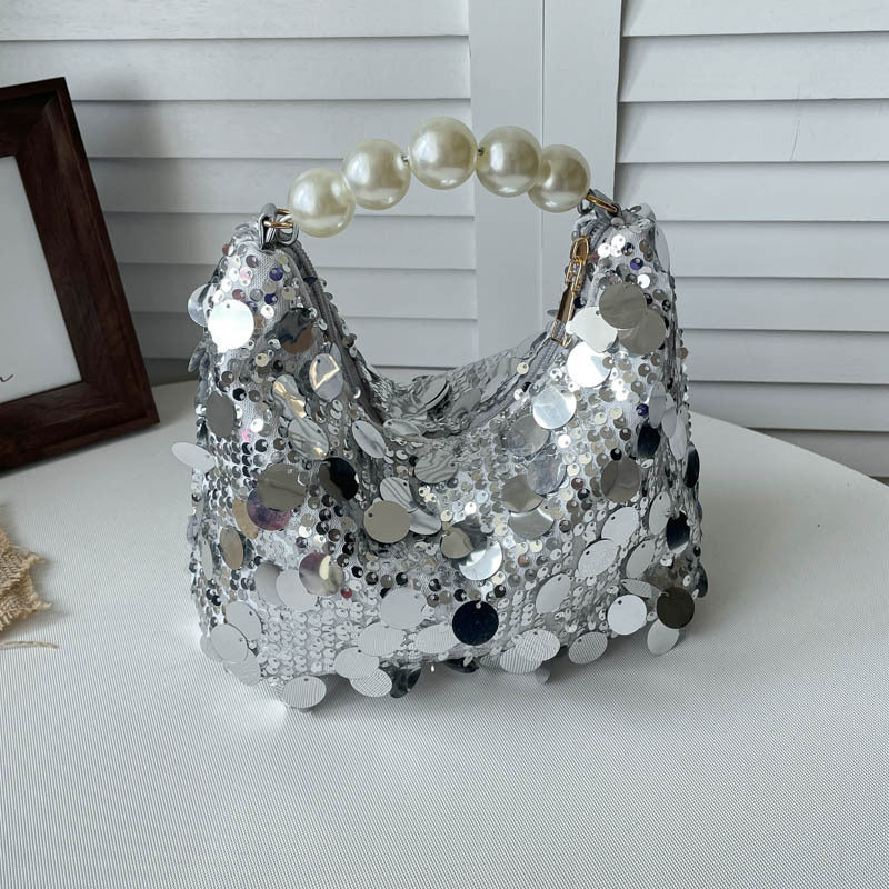 WoChic Sequined Evening Handbag Bowlift
