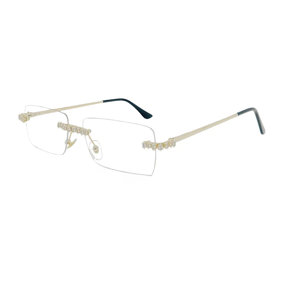 Ladies Fashion Sunglasses in extravagant design with sparkling frame Bowlift