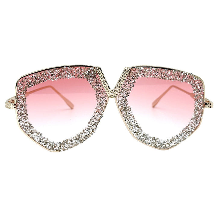 Ladies fashionable sunglasses with sparkling frame and elegant shape Bowlift