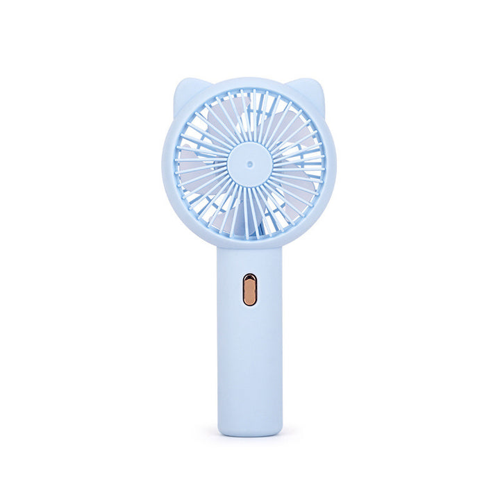 Ladies Portable Hand Fan in Cat Design Bowlift