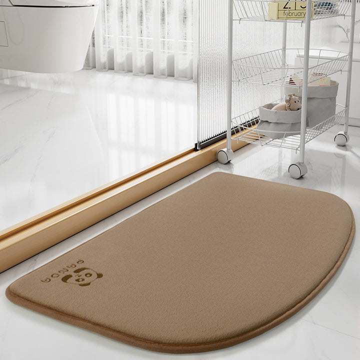 Soft Plush Bathroom Comfort Mat Bowlift
