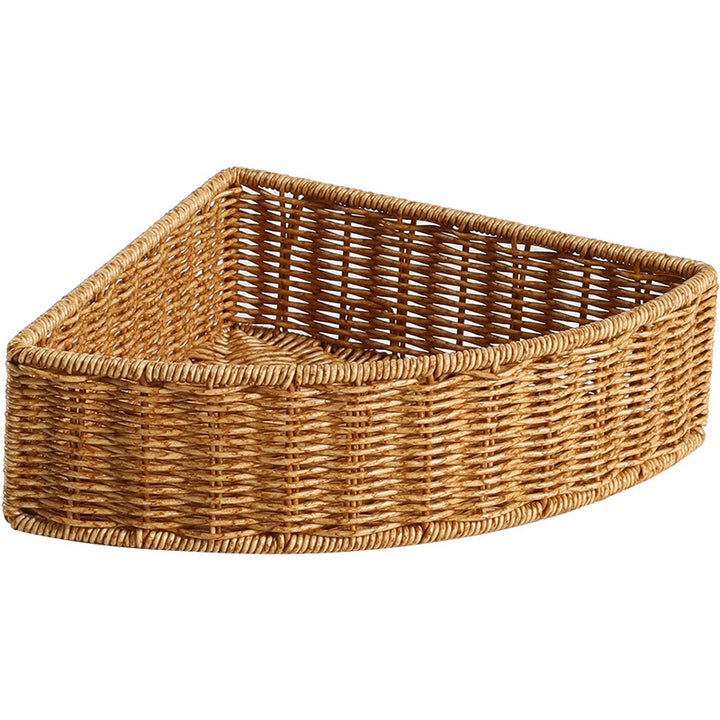 Triangular Woven Storage Basket Bowlift