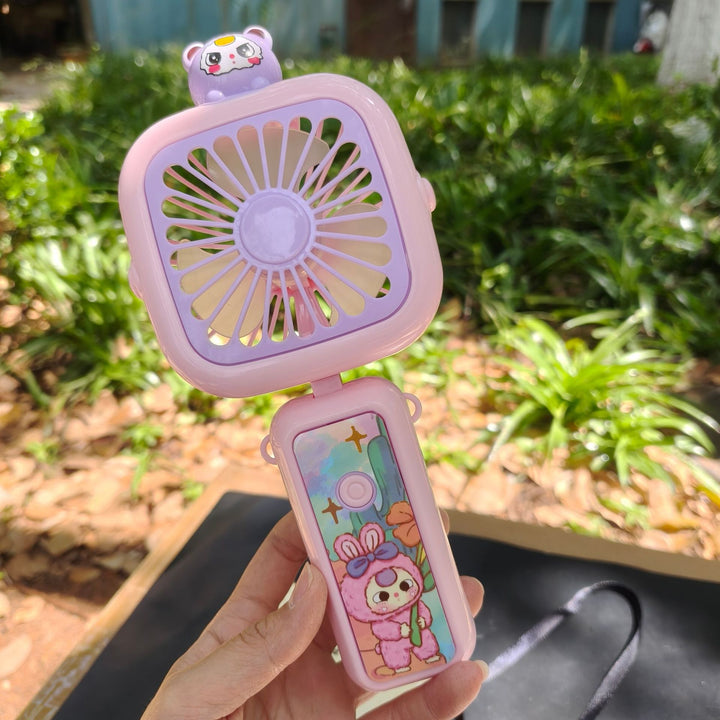 Women Portable Mini Fan Bowlift
