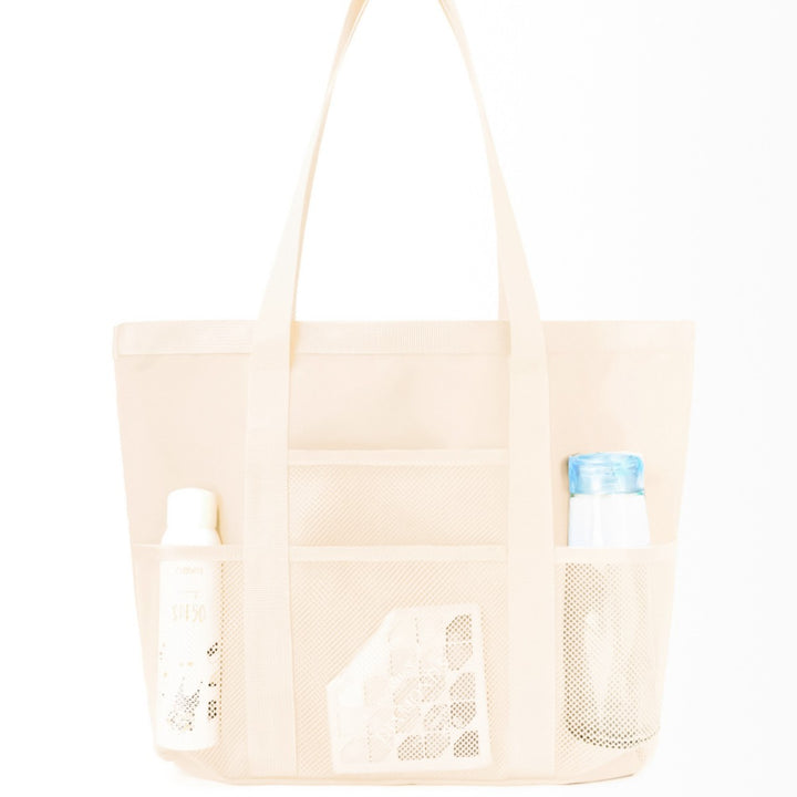 Multifunctional shopping bag with practical outer pockets Bowlift