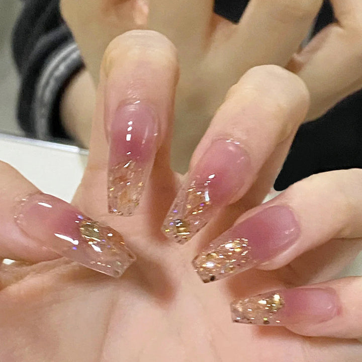 Glittering artificial nails Bowlift