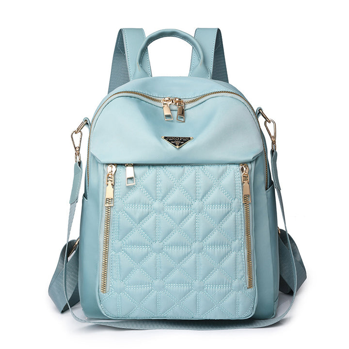 Quilted Multi-Functional Backpack