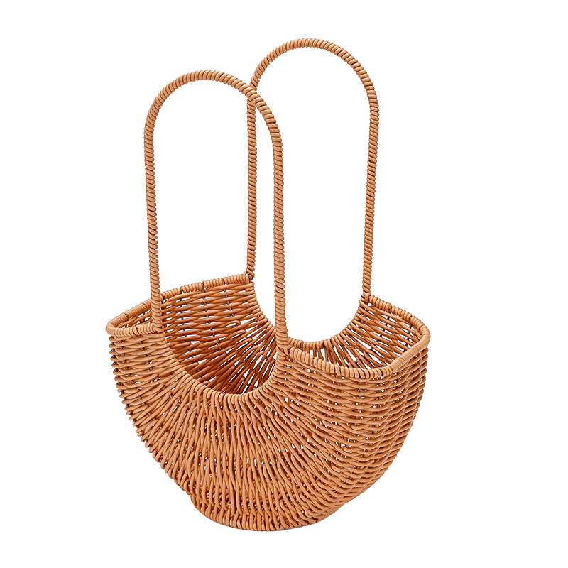 Stylish Woven Storage Basket Bowlift