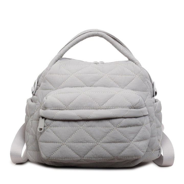 Quilted Multi-Pocket Travel Bag Bowlift