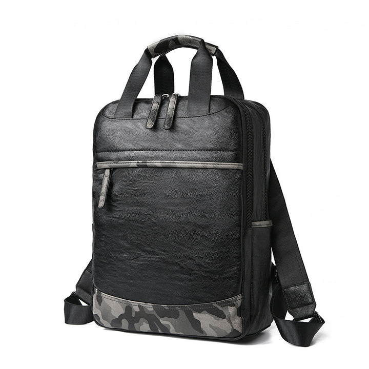 Sophisticated Leather Laptop Backpack Bowlift