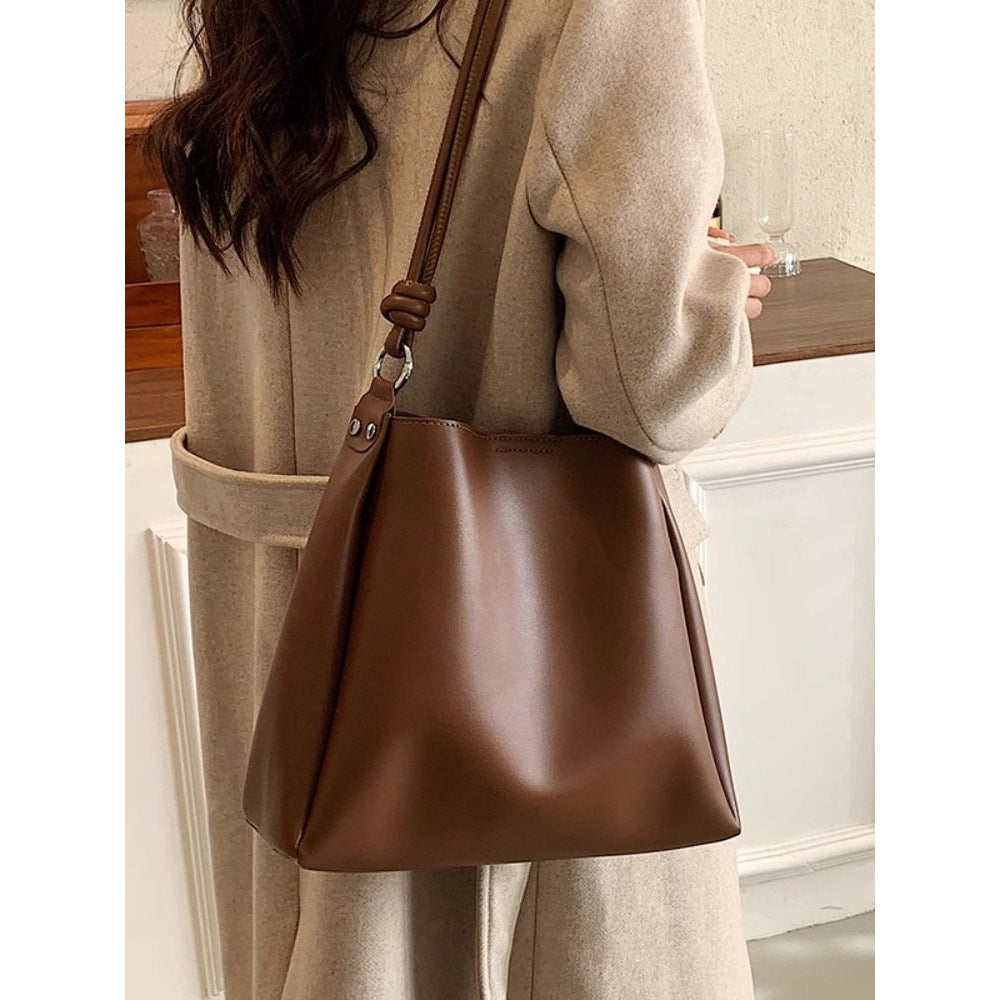 Premium Leather Slouchy Tote Bowlift