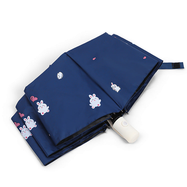 Ladies Foldable Umbrella Bowlift