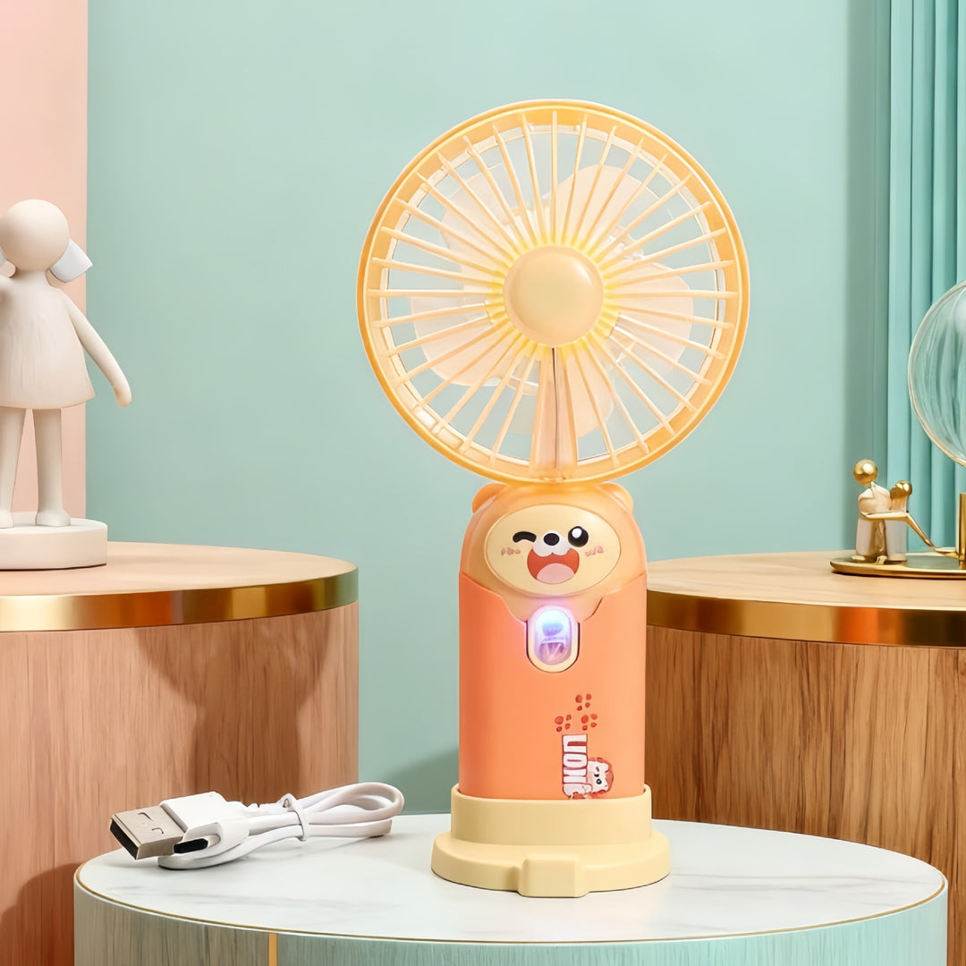 Ladies funny hand fan Bowlift